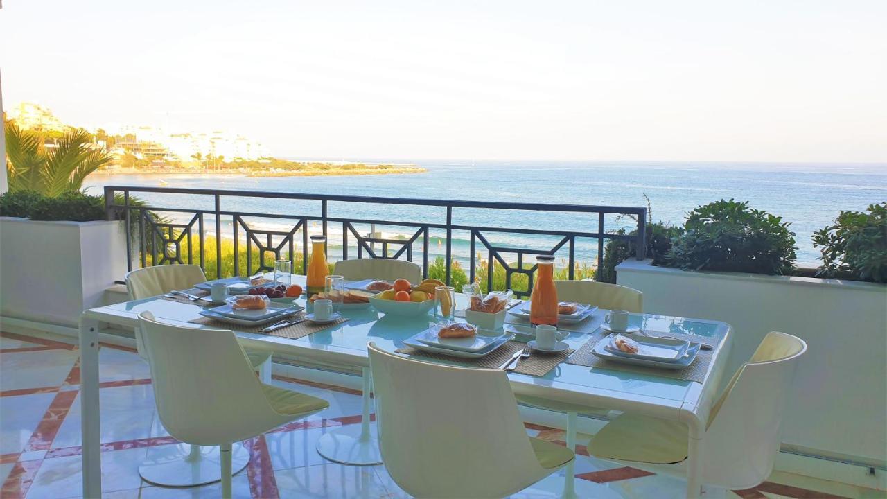 Luxury Apartment Frontal Beach In Doncella Beach Estepona Buitenkant foto